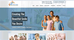 Desktop Screenshot of firstfamilydentalgroup.com